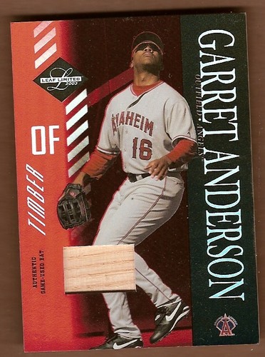 Garret anderson 2003 leaf - garret,