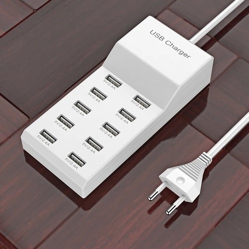 Chargeur usb ports 5v 8a - 10,