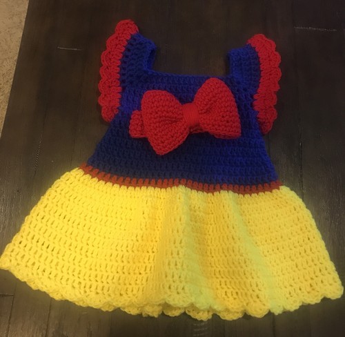 Baby girl crochet - girl, snow