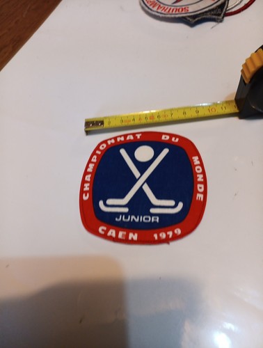 écusson sportif hockey - écusson, sur