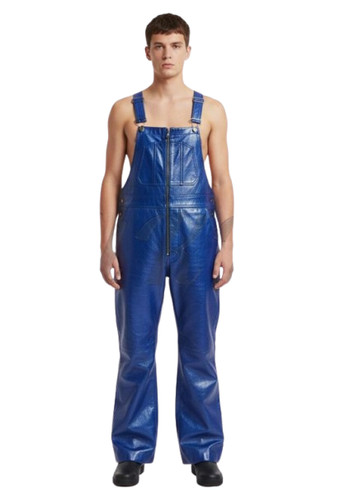 Salopette homme cuir de - cuir,
