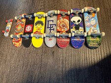 Tech Deck Vintage Fingerboard Skateboards Lot Of 8