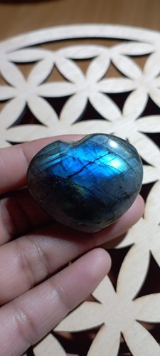 24g petit coeur labradorite - 24g,