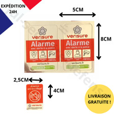 PROMO 3 Autocollants 8 X 5cm