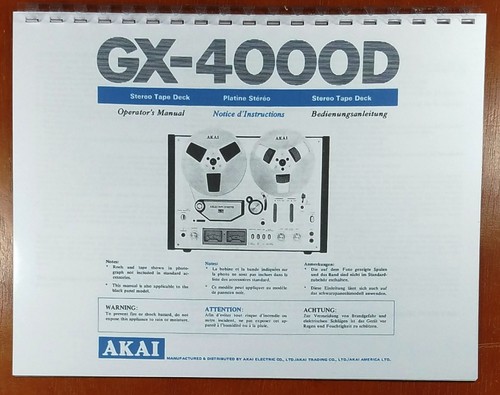 Akai 4000d reel to - ,