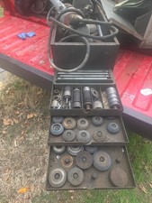 VAN DORN VIBRO CENTRIC ANGULAR VALVE SEAT GRINDER SET AS SHOWN SEE PHOTO DESC.