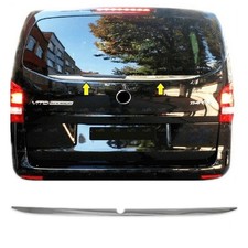 Chrome Rear Window Under Trim S.STEEL For Mercedes W447 VITO 2014 onwards 