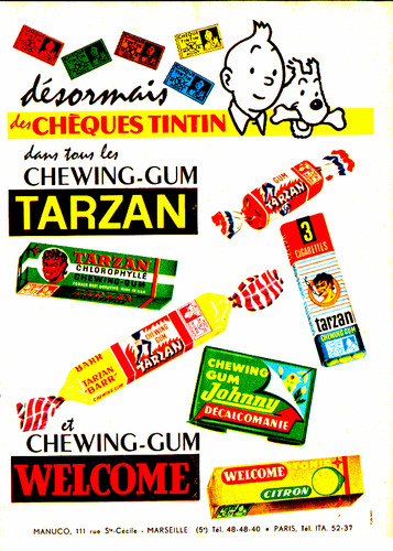 Pub chewing gum - tarzan, "