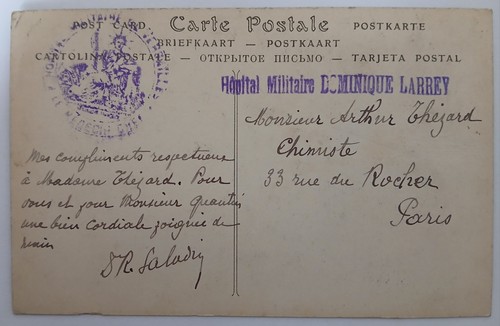 Cachets hôpital militaire - cachets,
