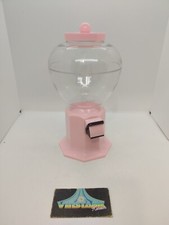 Distributeur de Cacahuètes / Bonbons Vintage 1985 Rose Pâle - Couleur Rare 