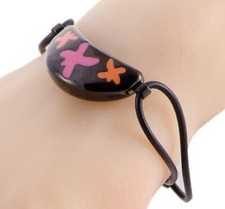 Swatch Bijoux Schmuck: Le Bracelet Noir "Nabiak" (JBB011) *Neuf/Rare!*