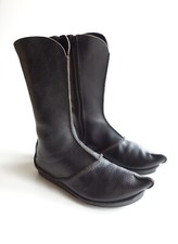 TRIPPEN Germany - Women's medieval PENNA Leather Boots FAST f black US8 EU39 UK6