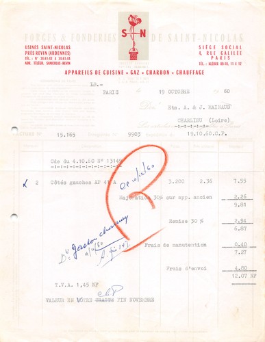 1960 forges fonderies - 1960, et