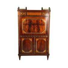Secrétaire à abattant French Louis XVI Style Secretary c. Late 19th Century
