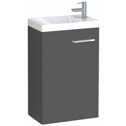 Meuble lave mains suspendu - meuble,