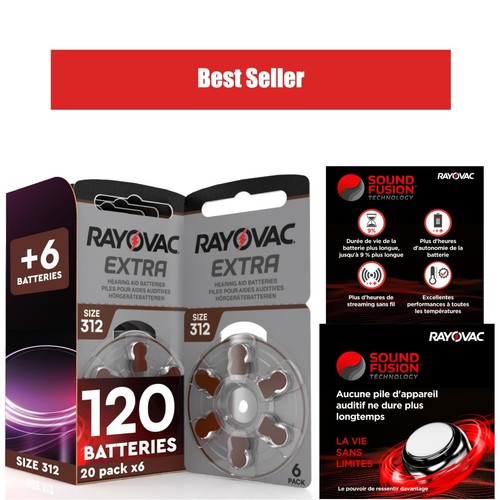 Rayovac 312 piles - rayovac,