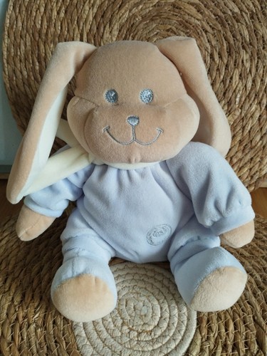 Doudou peluche lapin beige - lapin,