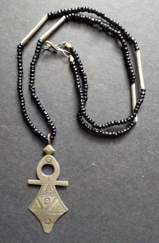 Collier touareg argent - collier,