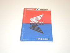 Revue technique / manuel atelier HONDA XR 250 R de 1996