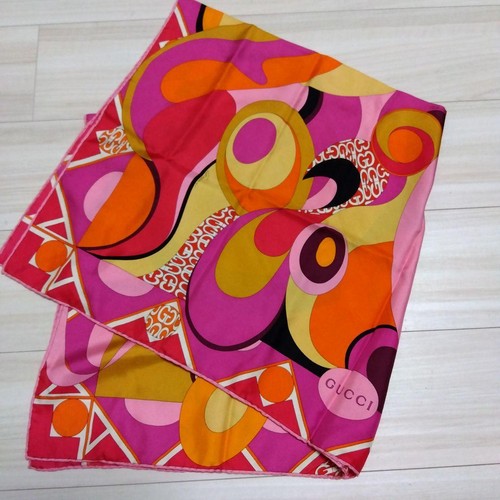 Foulard soie gucci avec - foulard,