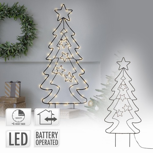 Arbre noël avec leds - de,