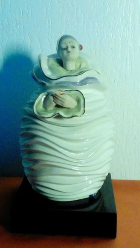 Pot biscuit faience - pot,