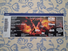 ticket concert Evanescence
