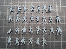 Blood Bowl Halfling team resin