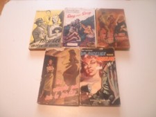 André Héléna:  lot de 5 éditions originales sous pseudos: Wesson, Woodfield, ...