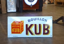 Plaque émaillée BOUILLON KUB