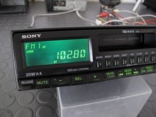 SONY XR-U660 RDS CAR RADIO VINTAGE CAR RADIO 80s 90s TAPE CASSETTE PLAYER XR 660