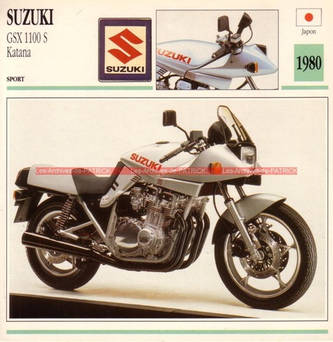 Suzuki gsx 1100 katana - 1100,