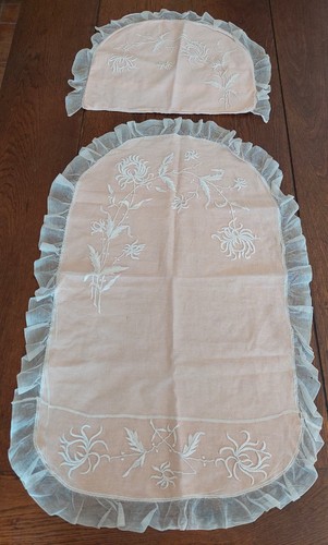 Parure berceau ancienne - de,
