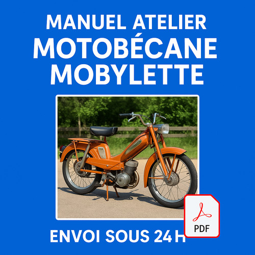 Manuel atelier motobécane - manuel,