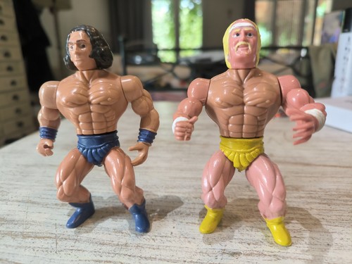 Hulk hogan andré le géant - &,