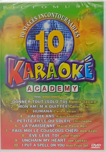 Dvd karaoke academy neuf - dvd,