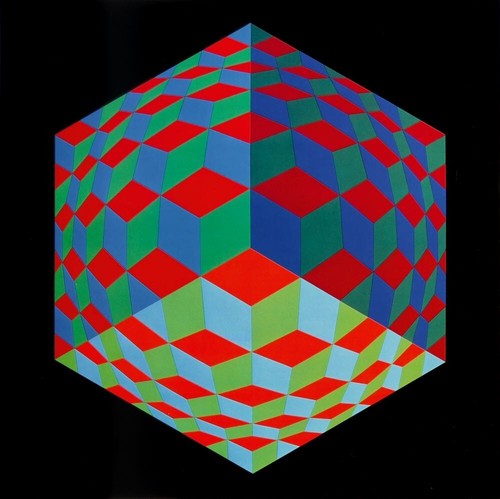 Victor vasarely wonderful - -,