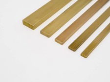 Barre plate laiton Ms58 profil