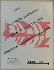 prospectus brochure LOARD foundry CHARRUE tractor tractor prospect