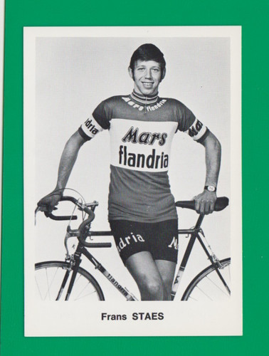 Cyclisme carte cycliste frans - carte,