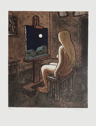 Georges malkine lithographie - malkine,