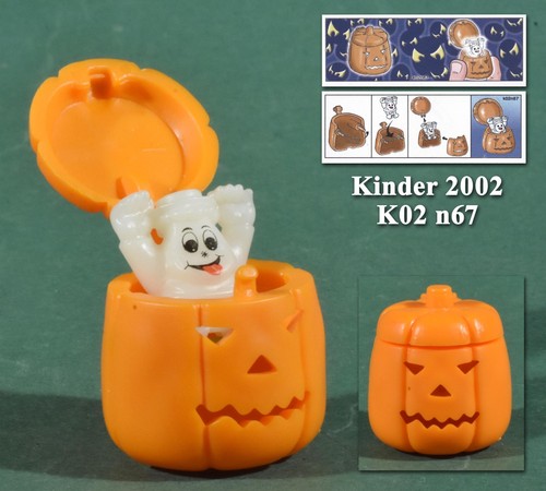 Kinder 2002 citrouille - kinder, 2002,