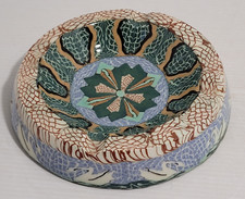 VALLAURIS GERBINO CENDRIER CYGNES Vide Poche céramique vintage An 60 's