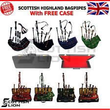 Palissandre Cornemuses Grande cornemuse écossaise Divers Tartans Étui rigide