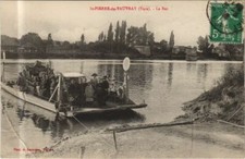 Old postcard Saint-Pierre-du-VAUVRAY Le Bac (1161539)