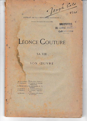 Leonce couture vie son - couture, sa