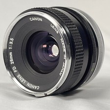 Objectif CANON LENS FD 28mm f