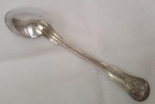 Adolphe Boulenger cuillère métal argenté 1915 Marine nationale ancre 8 poinçons