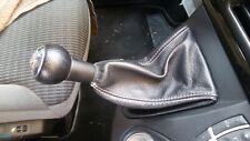 Peugeot 807 black leather gearbox headset