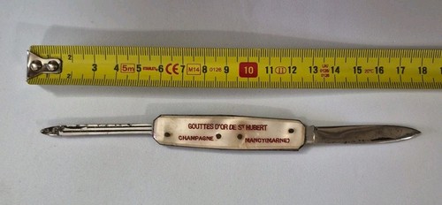 Couteau champagne gouttes - couteau,
